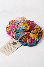 Load image into Gallery viewer, Silk Kantha Scrunchies - each
