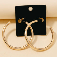 Load image into Gallery viewer, Gold Dipped Hoop Earrings
