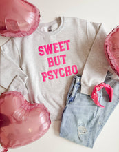 Load image into Gallery viewer, Sweet But Psycho Sweatshirt, Valentine&#39;s Crewneck, Valentine: Large
