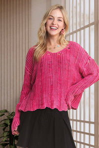 Mattie Distressed Sweater