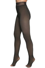 Load image into Gallery viewer, Women&#39;s Sheer Look Fleece Lined Pantyhose Tights: Nude
