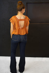 Laurie Raw Hem Flares