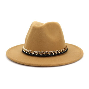Maria Chain Belted Hat