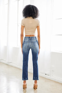 Lucy Skinny Straight High Rise Jean
