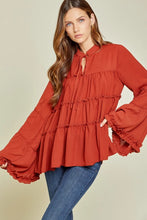 Load image into Gallery viewer, The Margarite Flowy Broomstick Blouse
