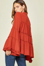 Load image into Gallery viewer, The Margarite Flowy Broomstick Blouse
