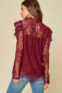 The Felicity Lace Blouse