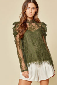 The Felicity Lace Blouse