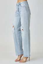 Load image into Gallery viewer, SALE - Ginger High Rise Straight Leg Jean
