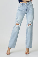 Load image into Gallery viewer, SALE - Ginger High Rise Straight Leg Jean
