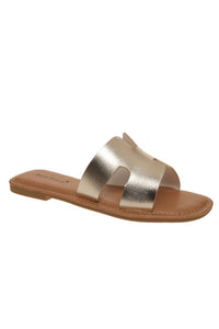 Icon Sandals in Gold