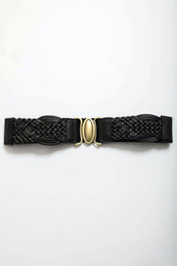 Anika Woven Belt in Black