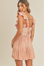 Load image into Gallery viewer, Addison Satin Mini Dress

