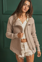 Load image into Gallery viewer, Charlotte High Neck Sweater Jacket
