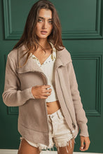 Load image into Gallery viewer, Charlotte High Neck Sweater Jacket
