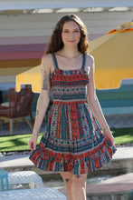 Load image into Gallery viewer, Delia Smocked Tie Back Dress

