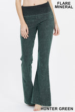 Load image into Gallery viewer, Lounge in Style Acid Wash Flares - Juniper, Cinnamon, &amp; Plum
