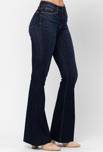 Laurie Raw Hem Flares