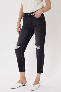 SALE - High Rise Black Mom Jeans (Sizes 1-15)