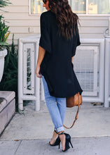 Load image into Gallery viewer, SALE - High Low Kimono Top - Black
