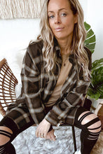 Load image into Gallery viewer, Gracie Relaxed Vibes Plaid Shirt
