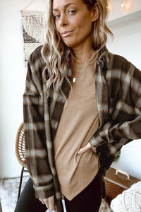 Gracie Relaxed Vibes Plaid Shirt