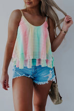 Load image into Gallery viewer, Cotton Candy Layered Tank
