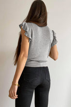 Load image into Gallery viewer, SALE - Cascading Knit Tank in Stone Grey
