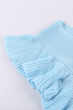 Load image into Gallery viewer, SALE - Cascading Knit Tank in Sky Blue
