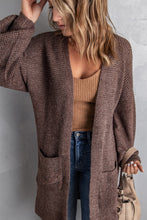 Load image into Gallery viewer, Cocoa Waffle Knit Cardigan
