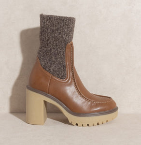 Lanie Boots in Brown