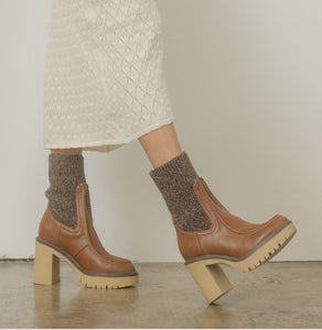 Lanie Boots in Brown