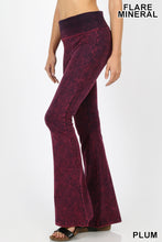 Load image into Gallery viewer, Lounge in Style Acid Wash Flares - Juniper, Cinnamon, &amp; Plum
