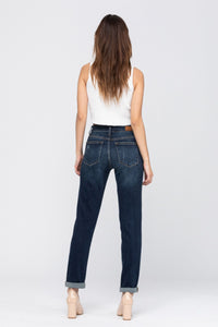 SALE - Judy Blue Tapered Slim Fit Dark Wash Jean (Sizes 0-15 Reg & 14W- 24W Plus)
