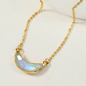 Eclipse Necklace in Moonstone (Gold)