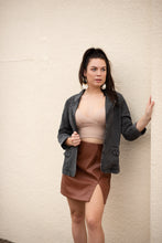 Load image into Gallery viewer, Ellie Leather Mini Skirt
