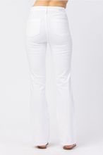 Load image into Gallery viewer, SALE - High Waist White Bootcut - 32&quot; Inseam
